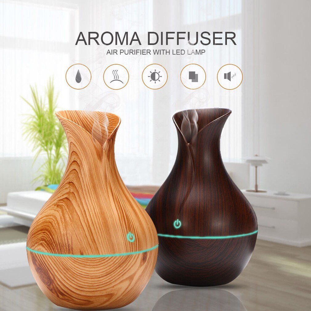 AuraLife™ LED Essential Oil Diffuser & Humidifier